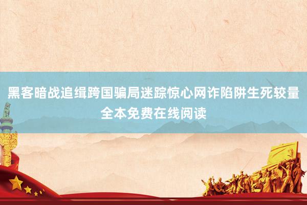 黑客暗战追缉跨国骗局迷踪惊心网诈陷阱生死较量全本免费在线阅读